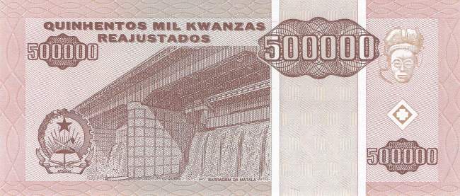 500000 Kwanzas 1995